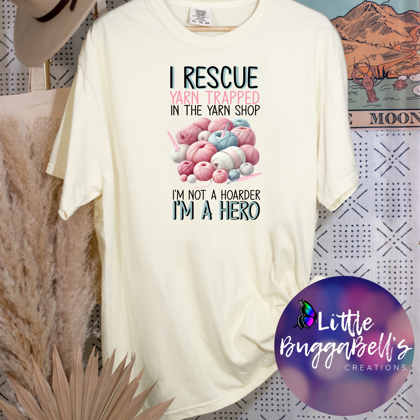 Comfort Colors Yarn Hero Shirts
