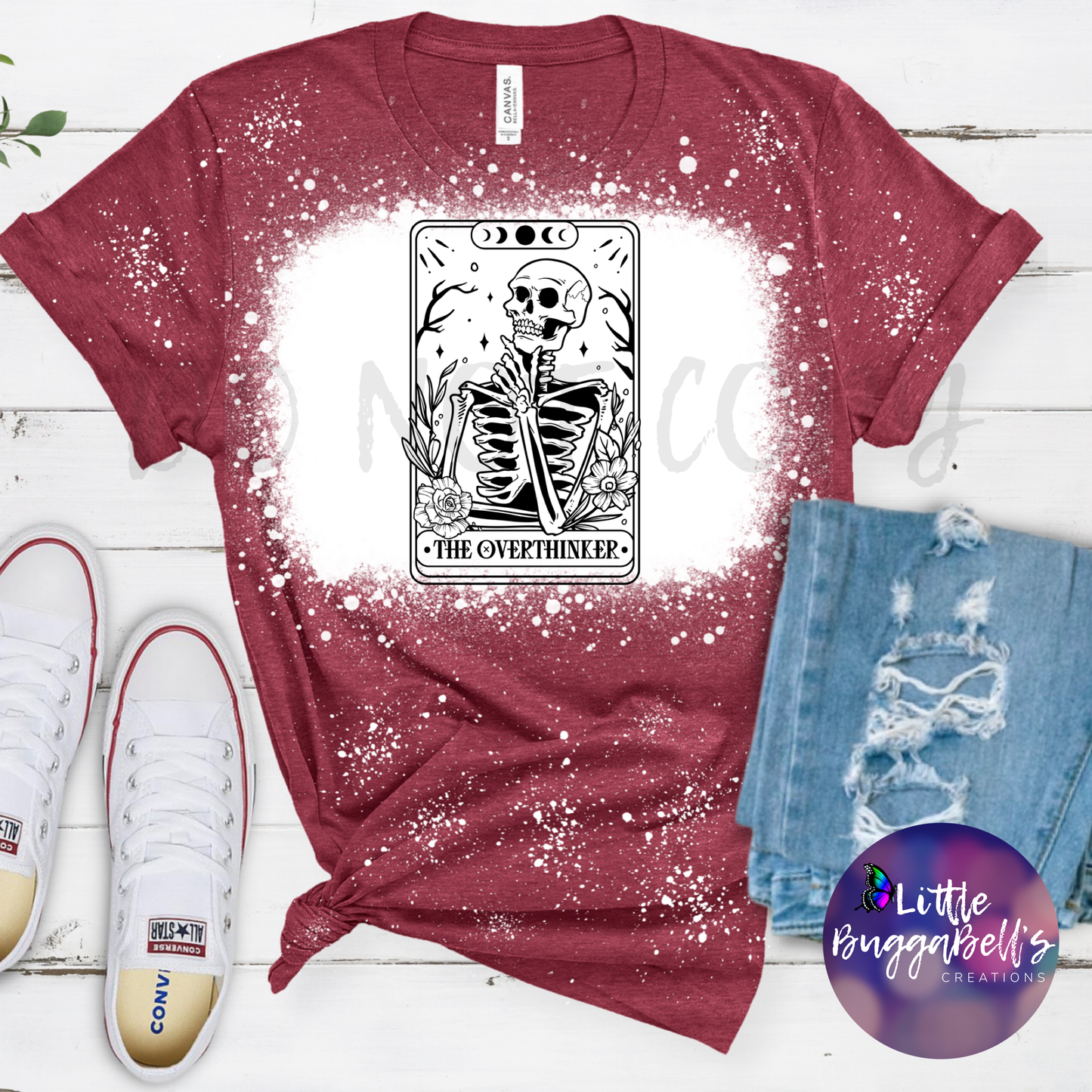 The Overthinker Tarot Skelly