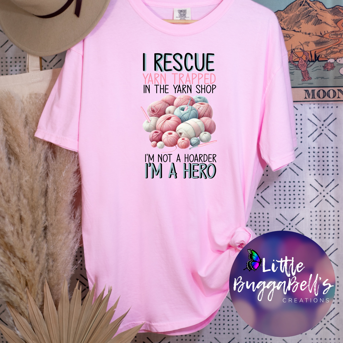 Comfort Colors Yarn Hero Shirts