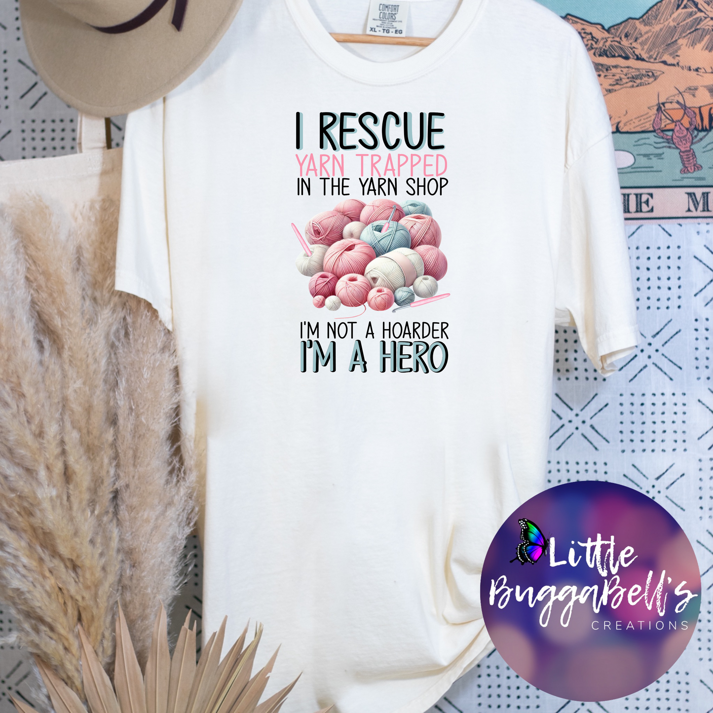 Comfort Colors Yarn Hero Shirts