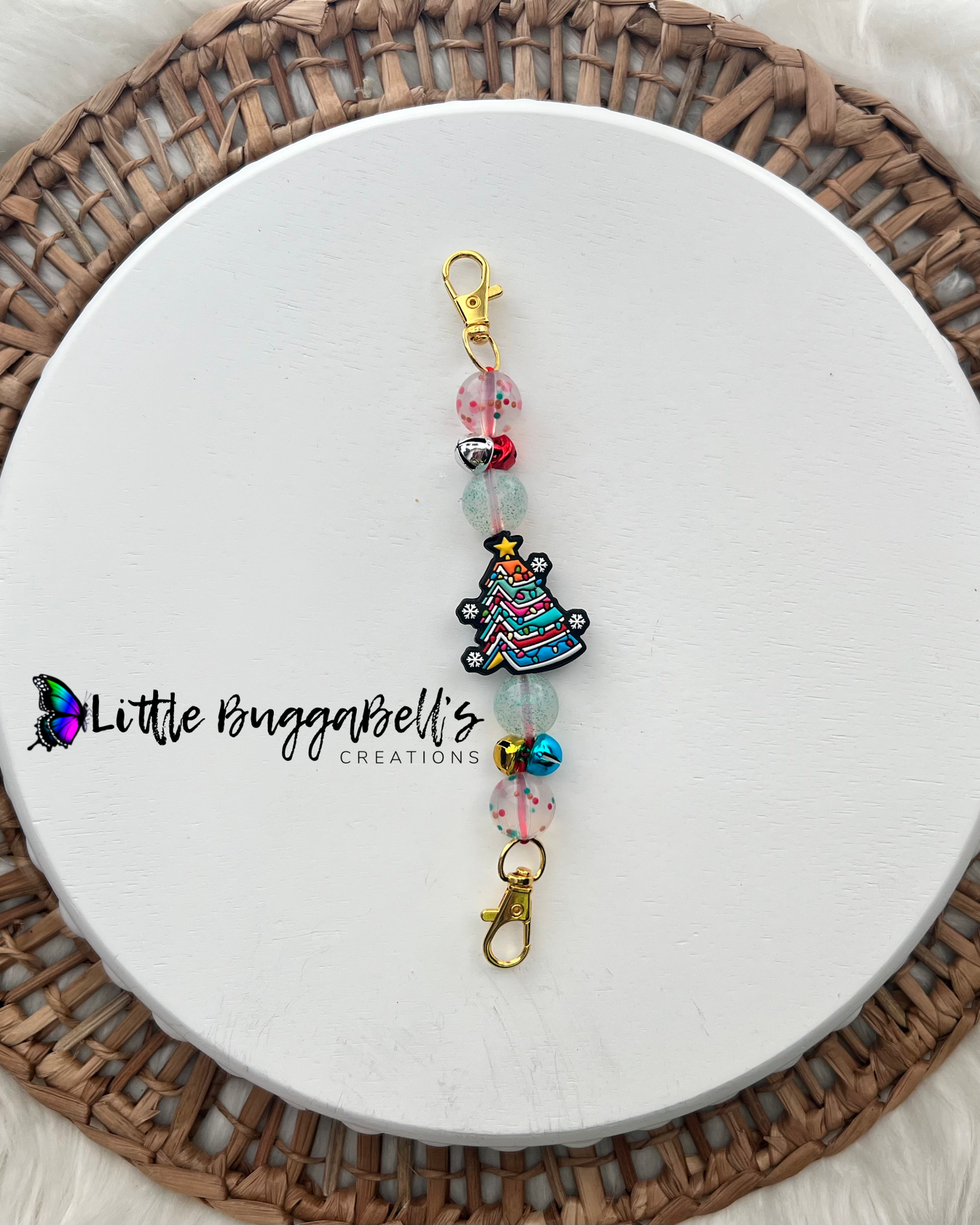 Christmas Tree of Books Kindle/Tablet Strap