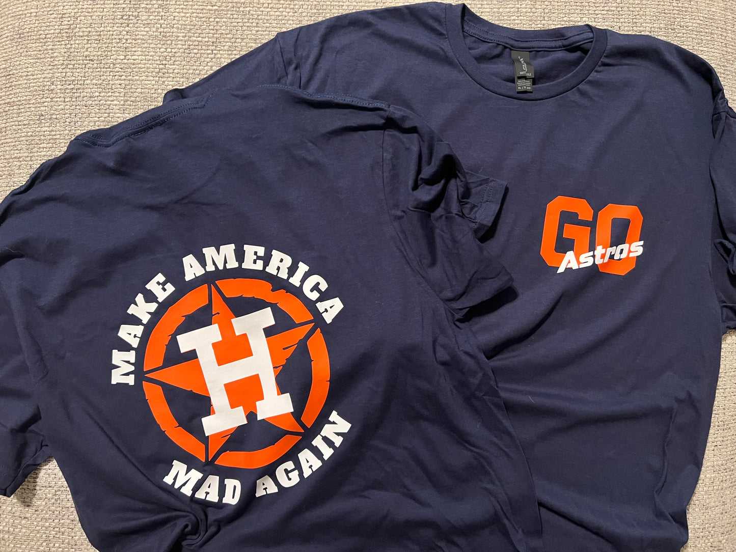Astros Make America Mad Again DTF Shirts