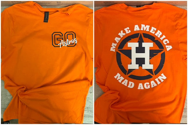Astros Make America Mad Again DTF Shirts