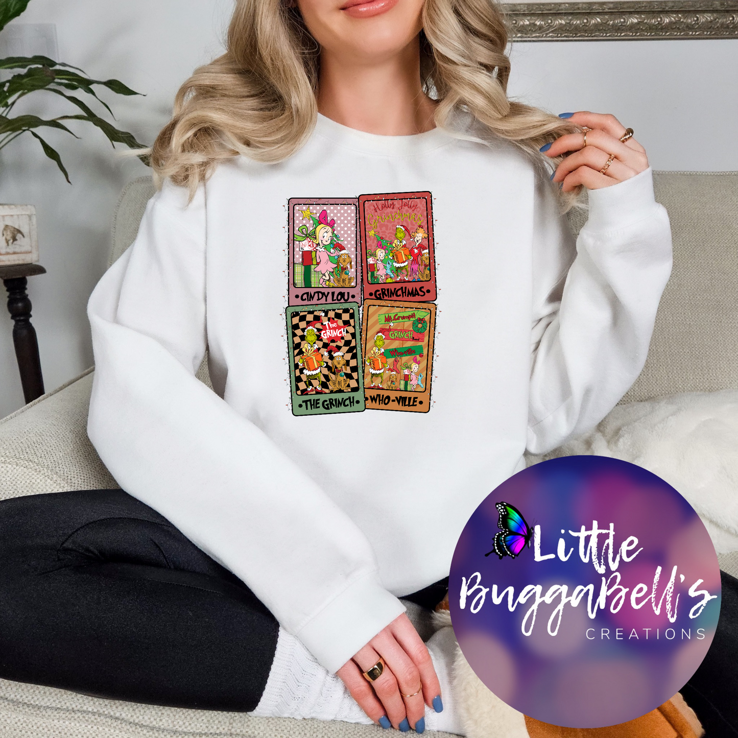 Tarot Green Guy Sweater