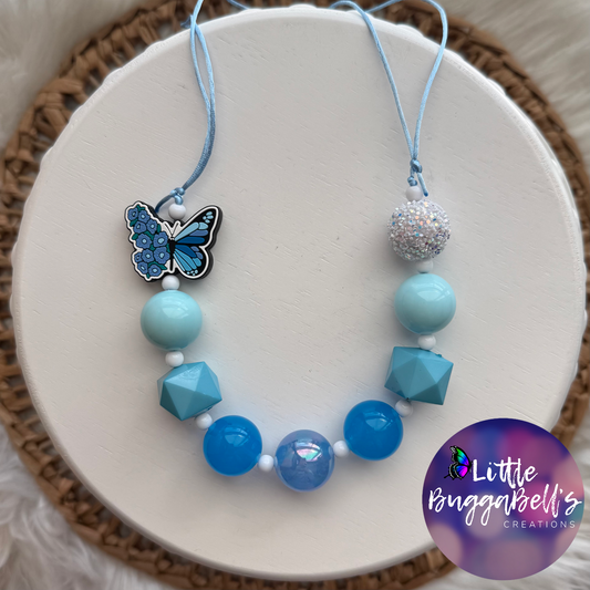 OOAK Flowerfly Adjustable Necklace