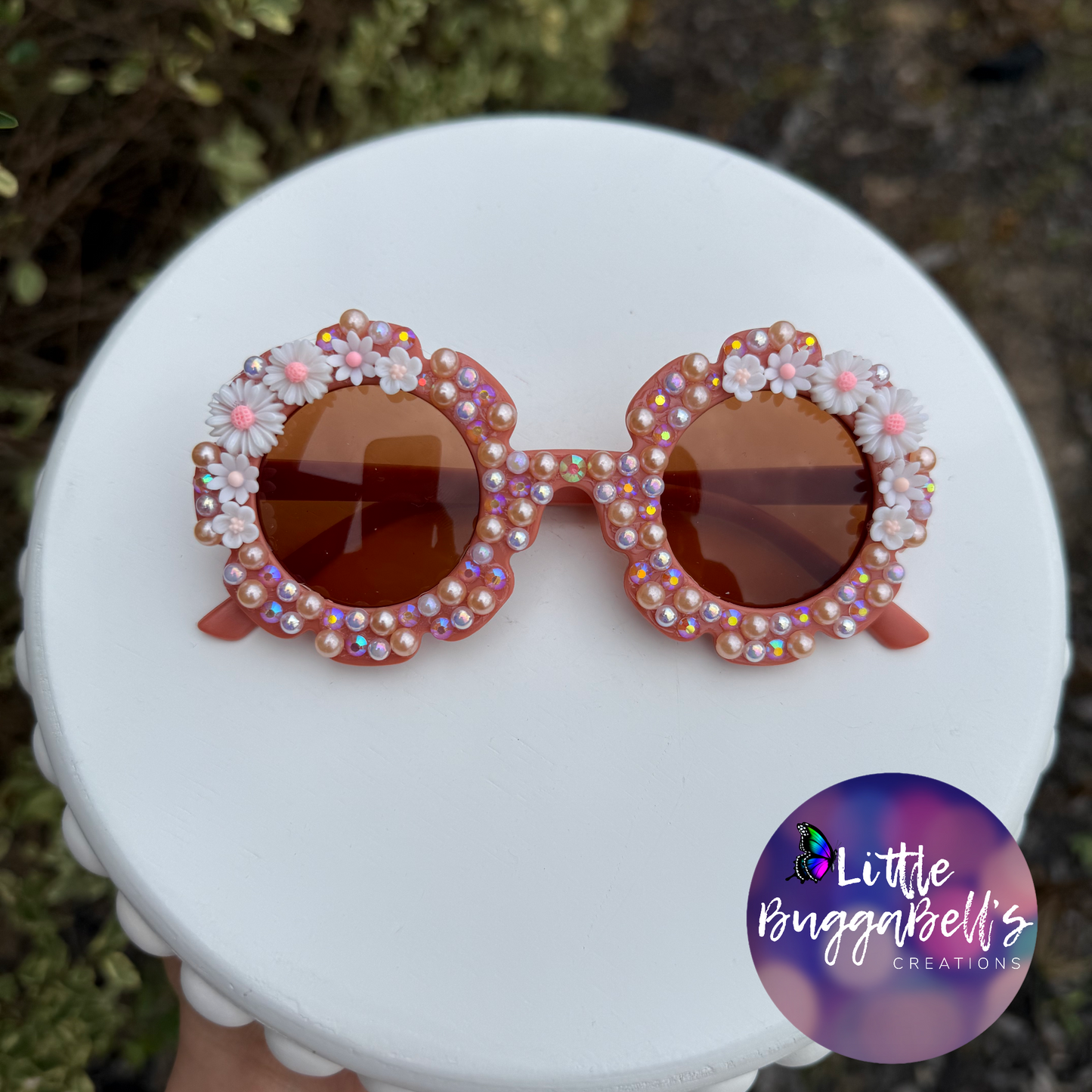 OOAK Flower Power Sunnies