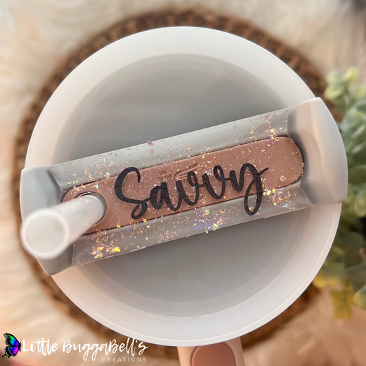 Secret Admirer Tumbler Lid Tag READ DESCRIPTION