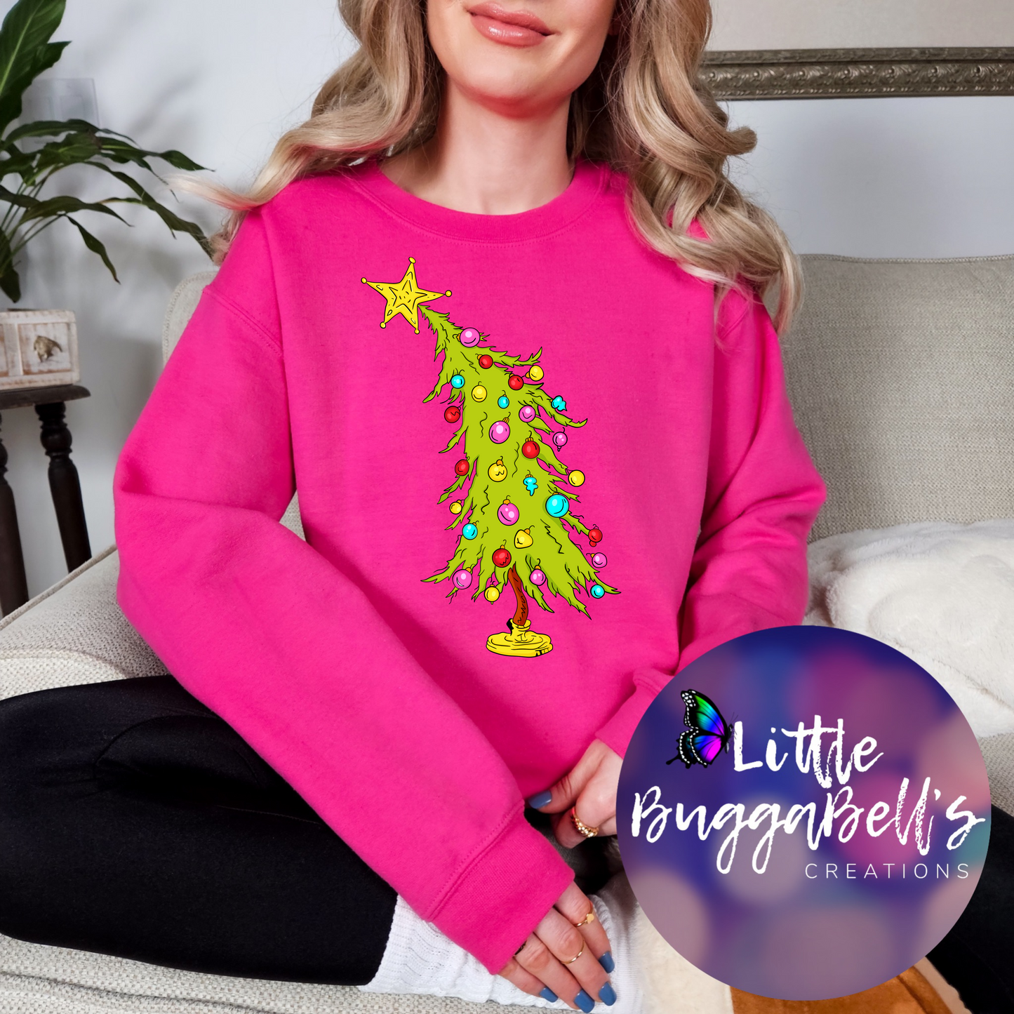 Tree Green Guy Sweater