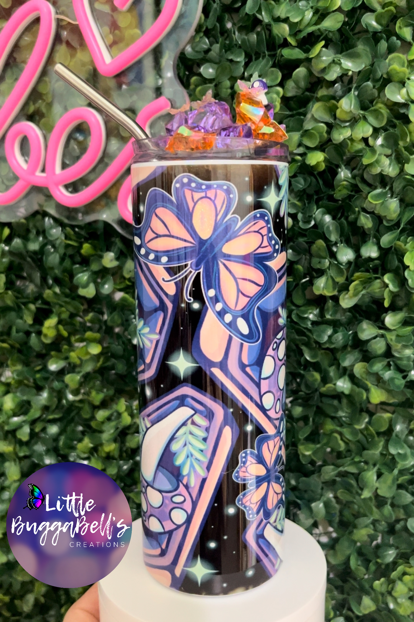 OTT Butterfly Coffins Tumbler