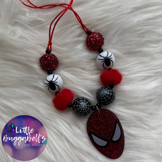 Spider Floof Necklace