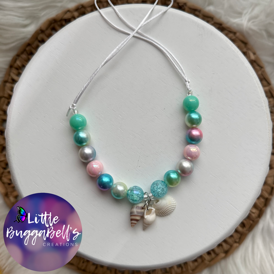 Seashell Adjustable Bitty Necklace