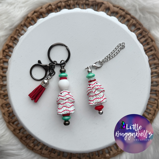 Dickie Tree Cake Peen Keychain/Tumbler Handle Charm