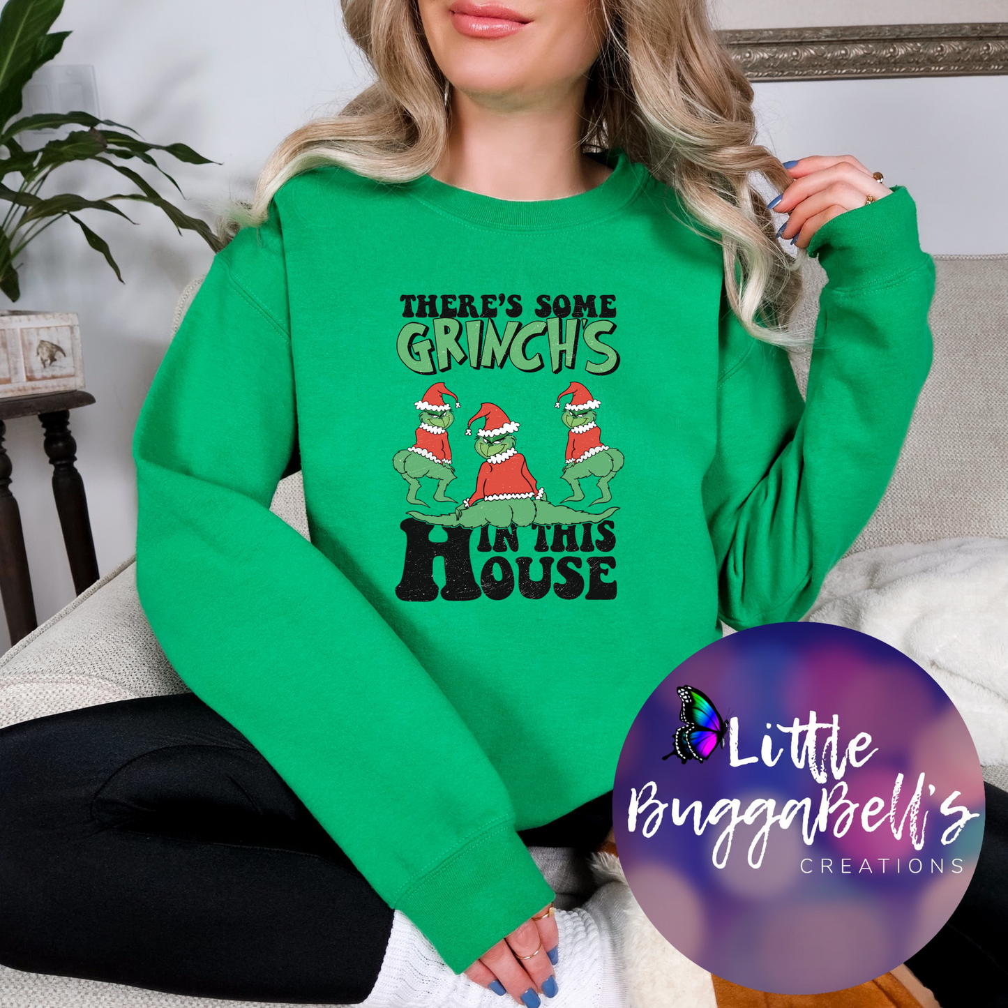 There’s Some Green Guys in this House Sweater