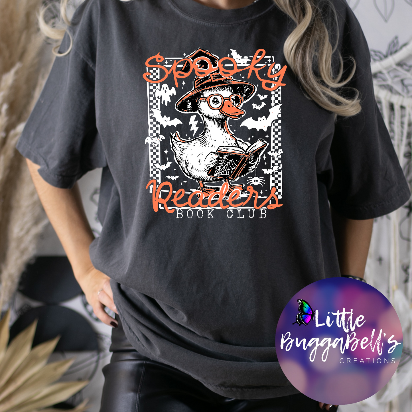 Spooky Readers Comfort Colors Shirts