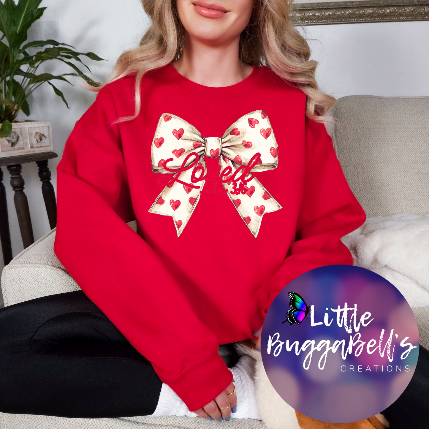 Valentines Bow Sweater