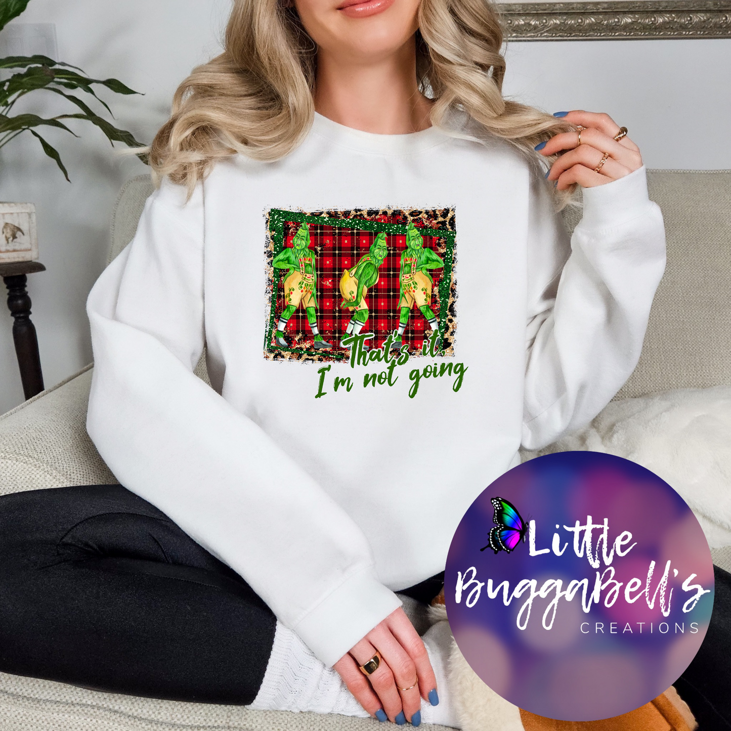 Thats It I’m Not Going Green Guy Sweater