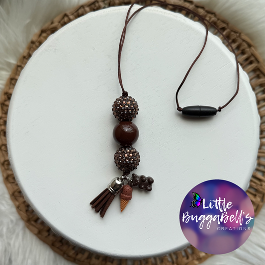 Dainty Chocolate Necklace