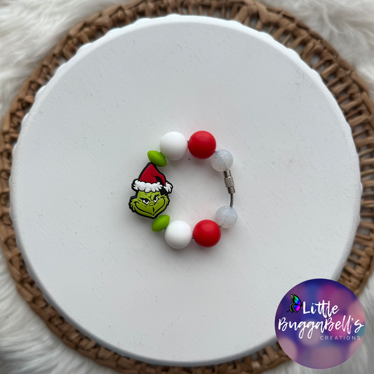 Green Guy Tumbler Handle Charm