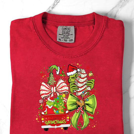 Comfort Colors Debbie Tree Cake Green Guy TShirt