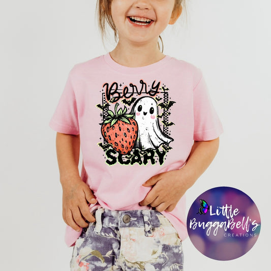 Youth Comfort Colors Berry Scary Shirts