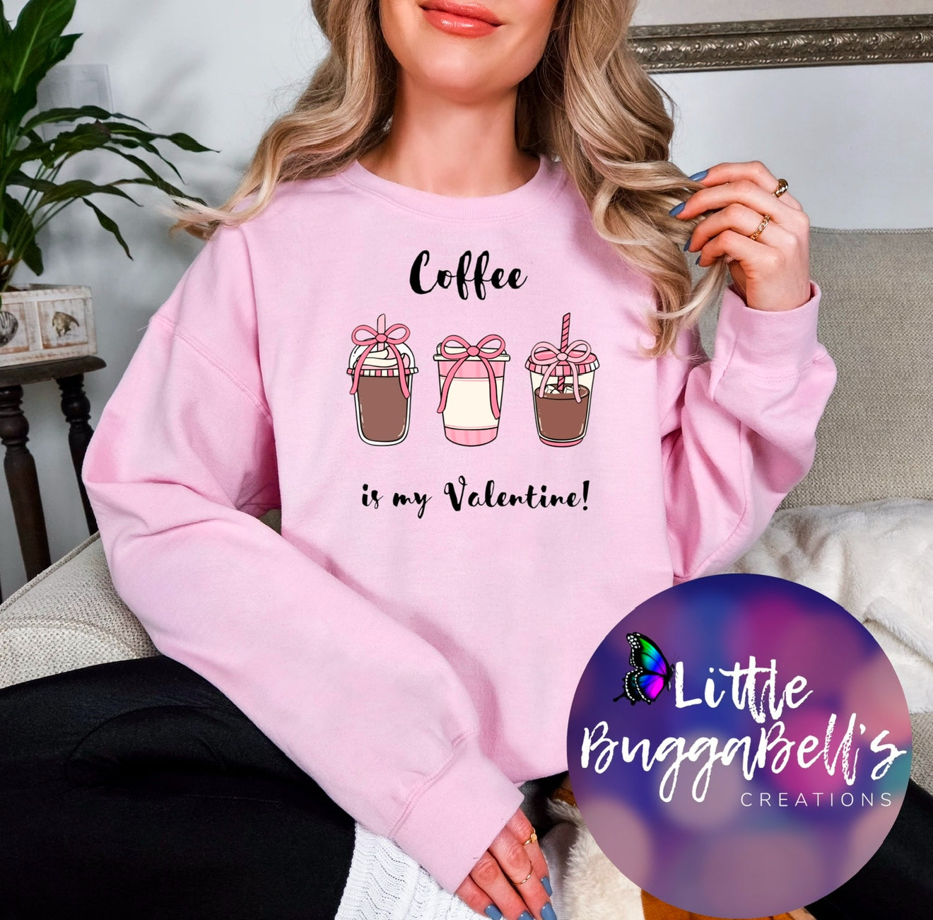 Coffee is my Valentine Sweater