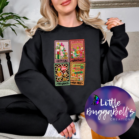 Tarot Green Guy Sweater