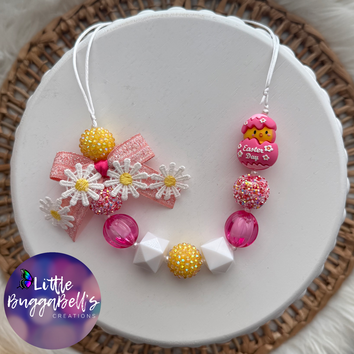 Easter Chick Adjustable Necklace