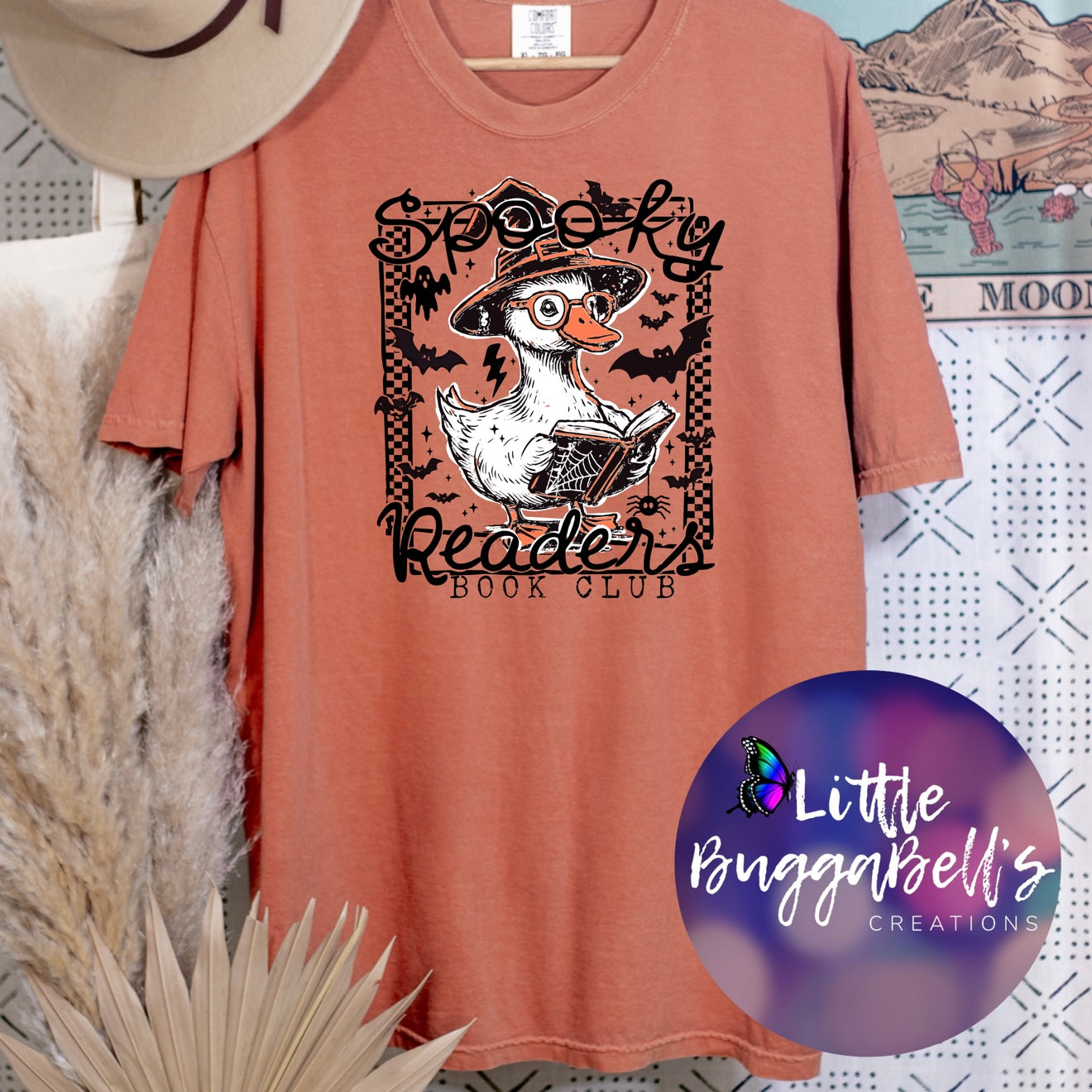 Spooky Readers Comfort Colors Shirts