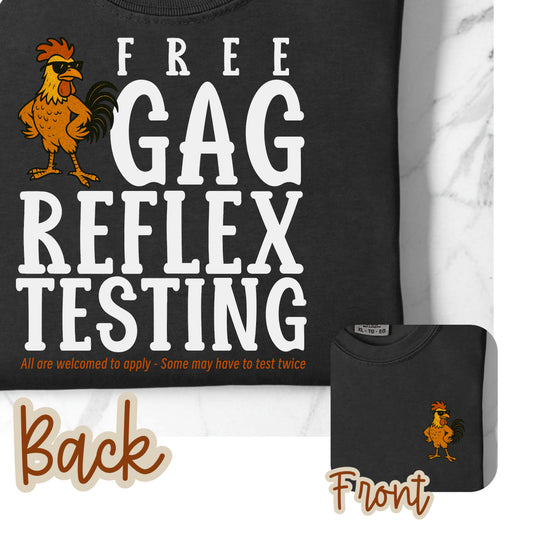 Men’s Comfort Colors Free Gag Reflex Testing Shirt