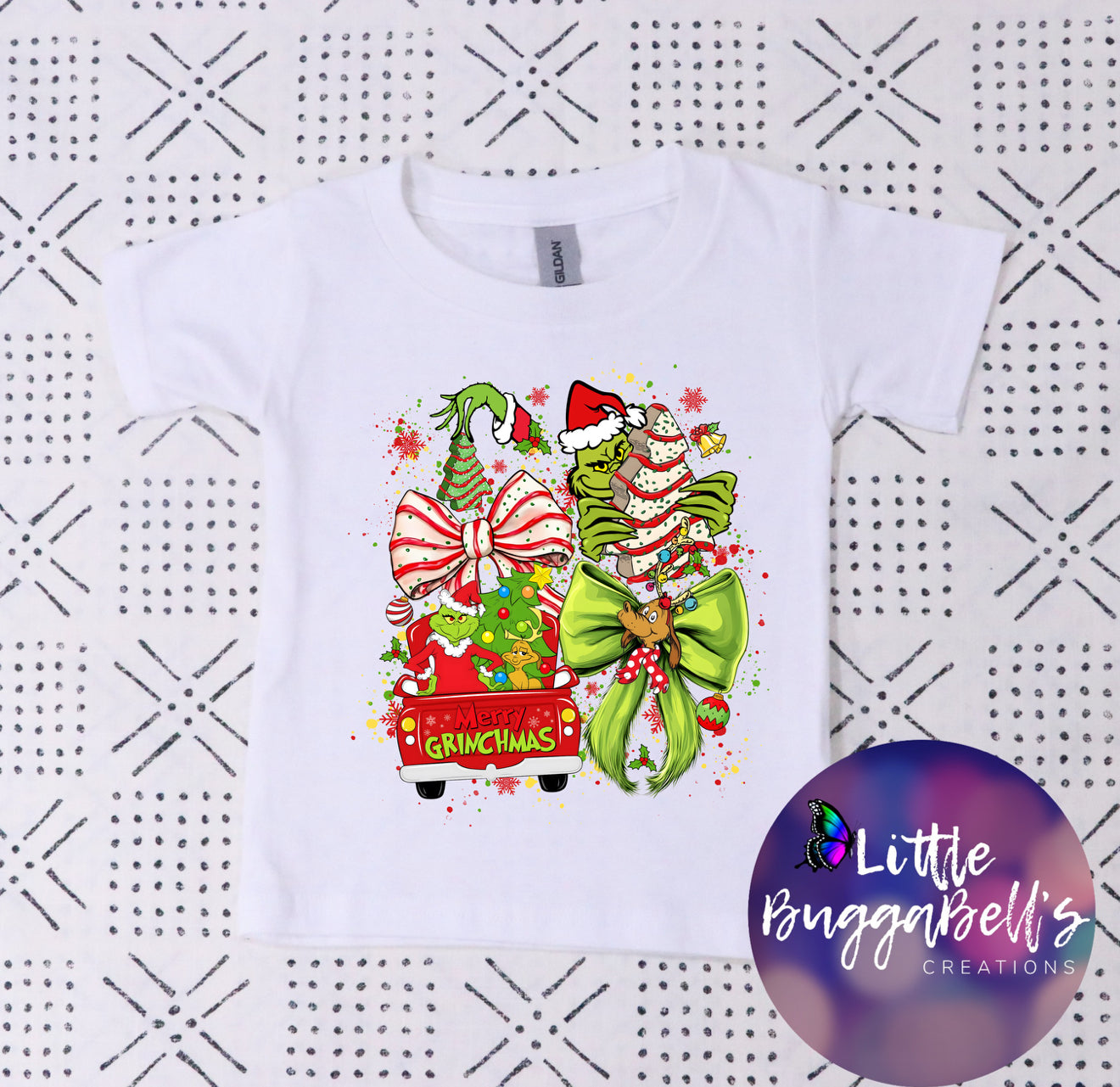 Toddler Debbie Tree Cake Green Guy Shirt and Dress