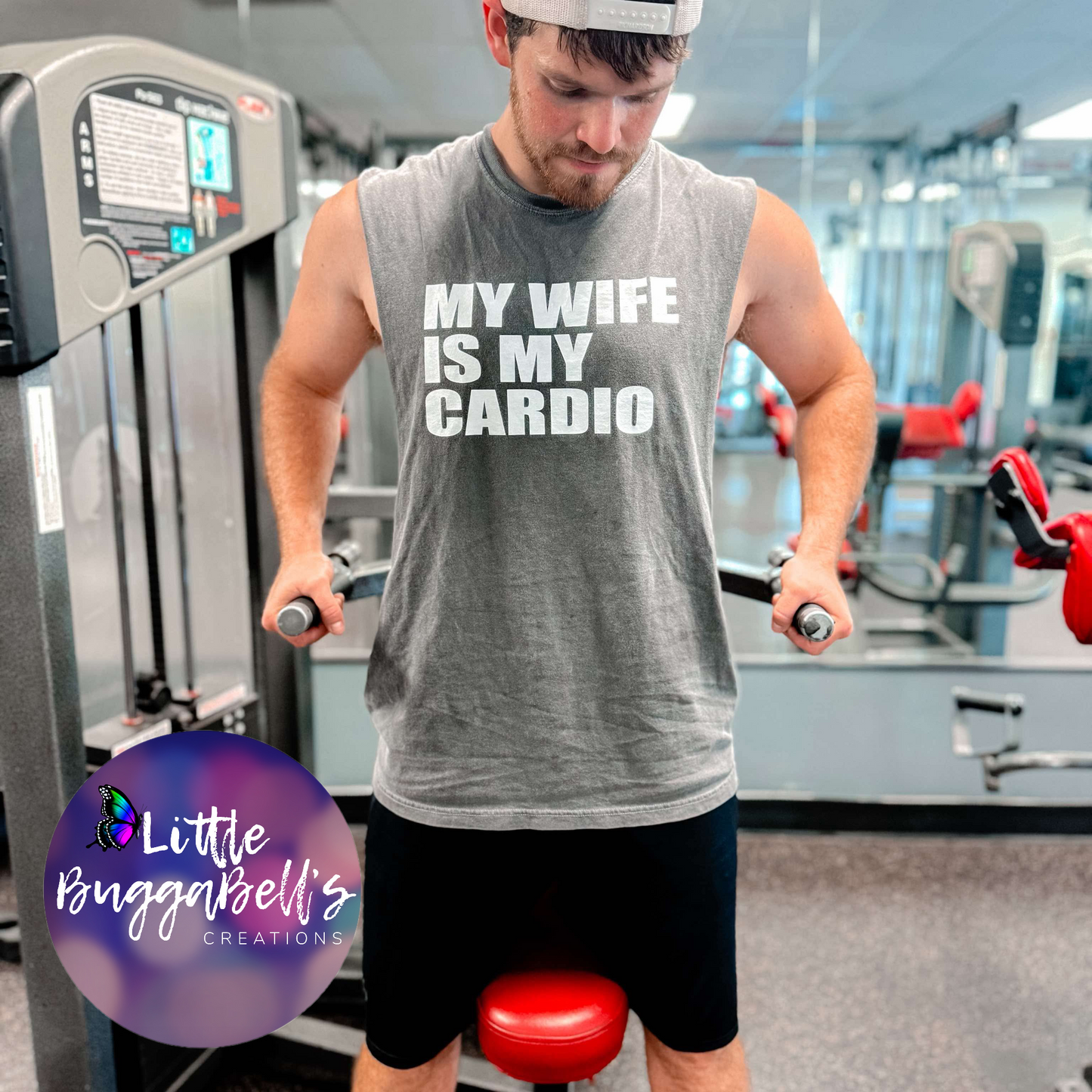 My Wife Is My Cardio Cut Off Shirt
