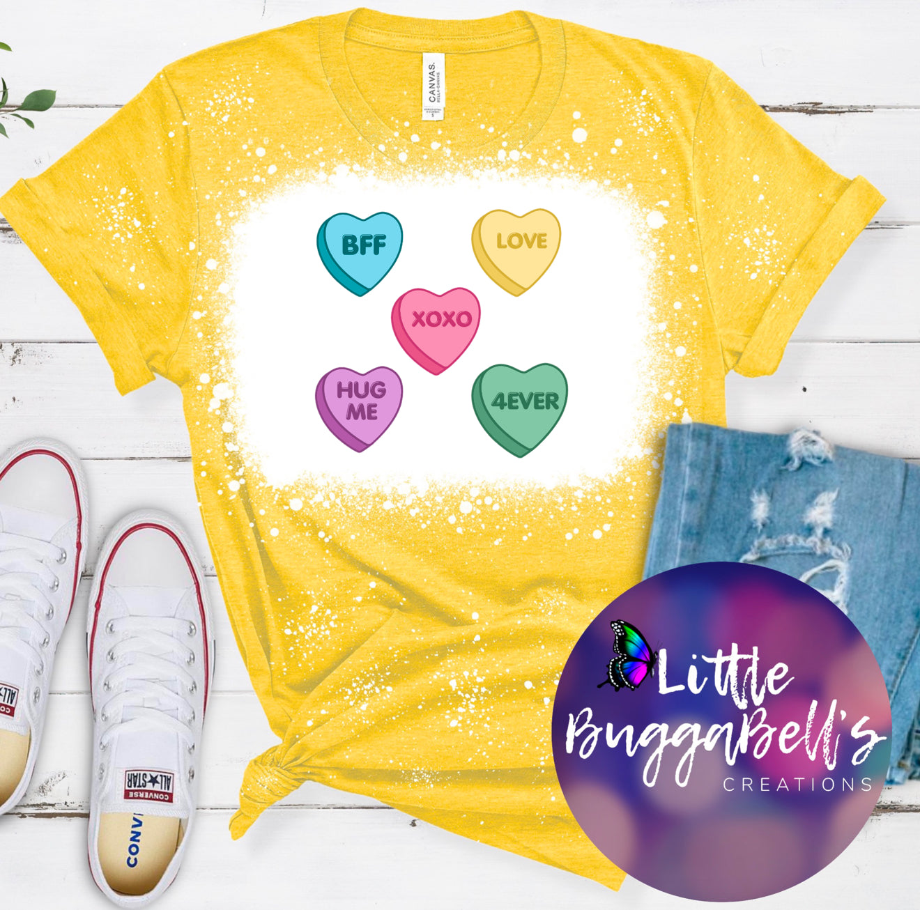 Conversation Hearts TShirt