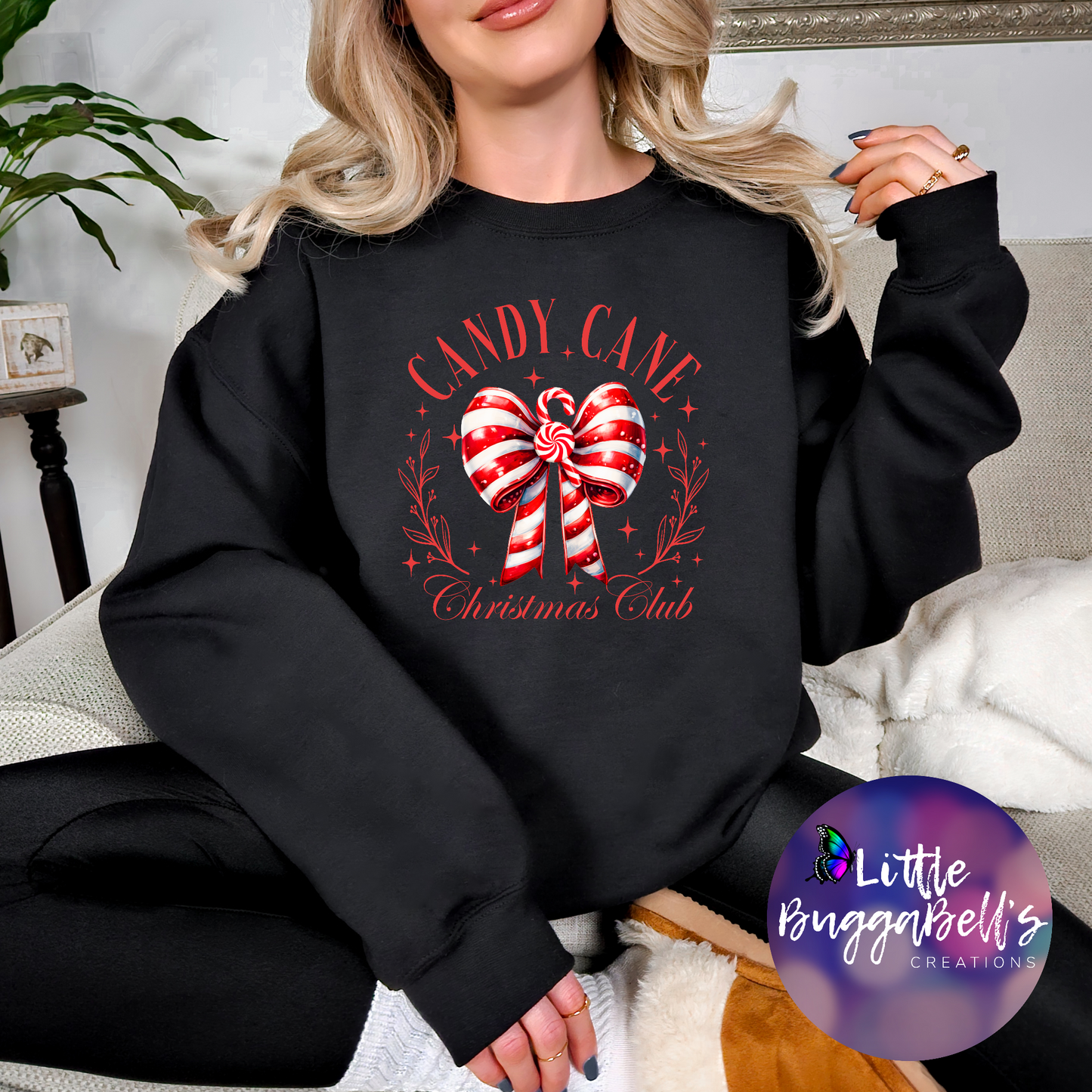 Candy Cane Lane Sweater