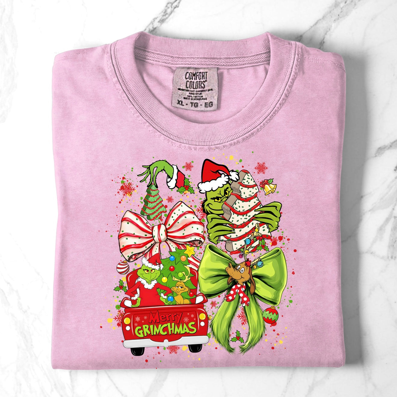 Comfort Colors Debbie Tree Cake Green Guy TShirt