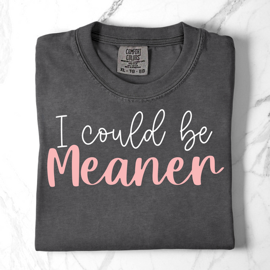 Comfort Colors I Could Be Meaner Shirt
