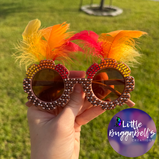Turkey Tail Feathers Sunnies