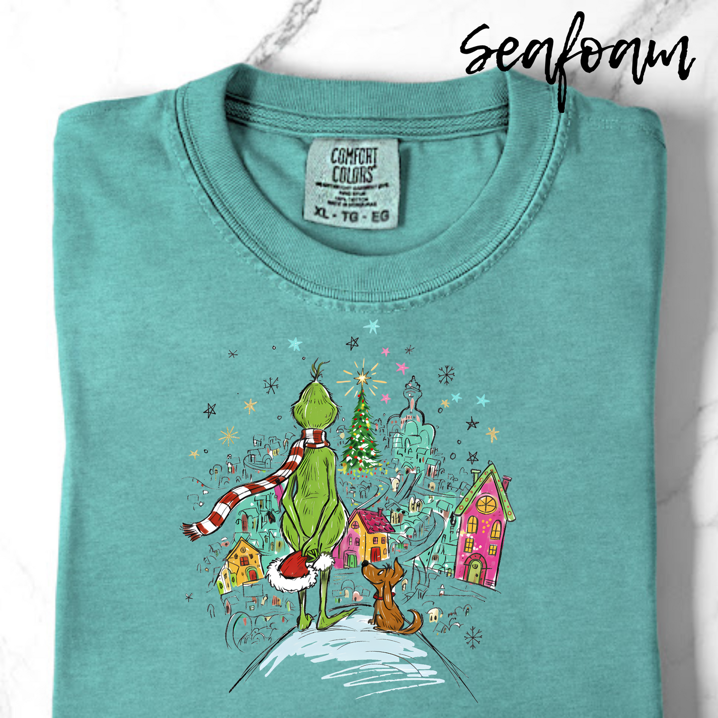 Comfort Colors Max and Green Guy TShirt