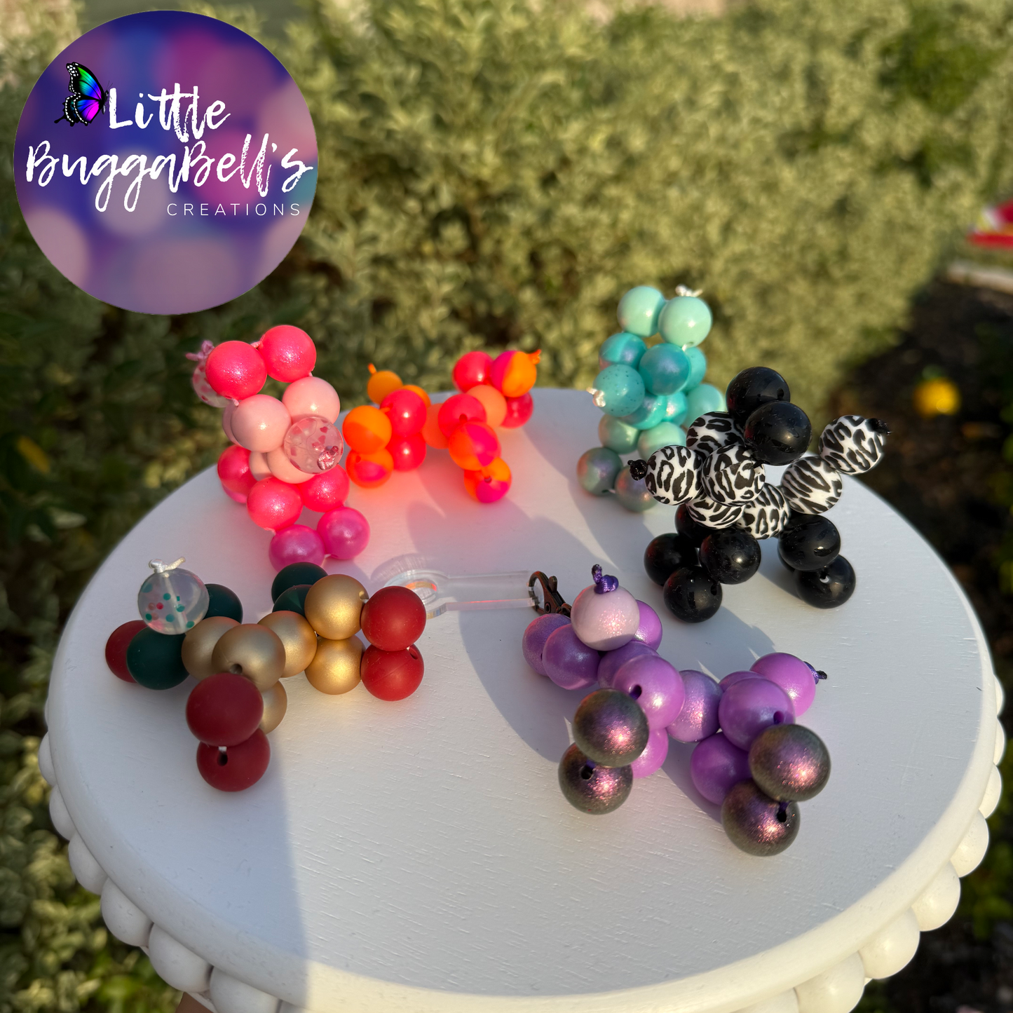 Silicone Bead Balloon Dogs Desk Buddy READ DESCRIPTION