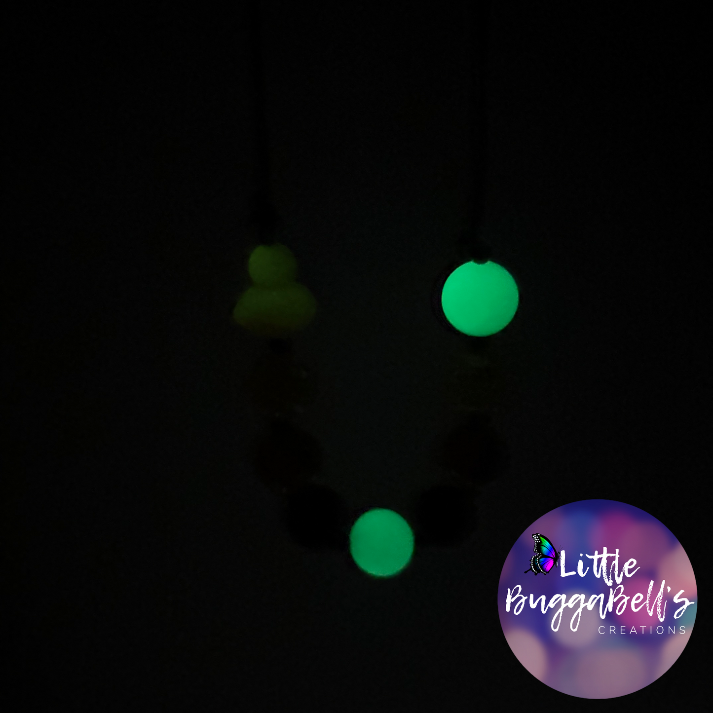 Duck o Lantern Adjustable Bubblegum Necklace