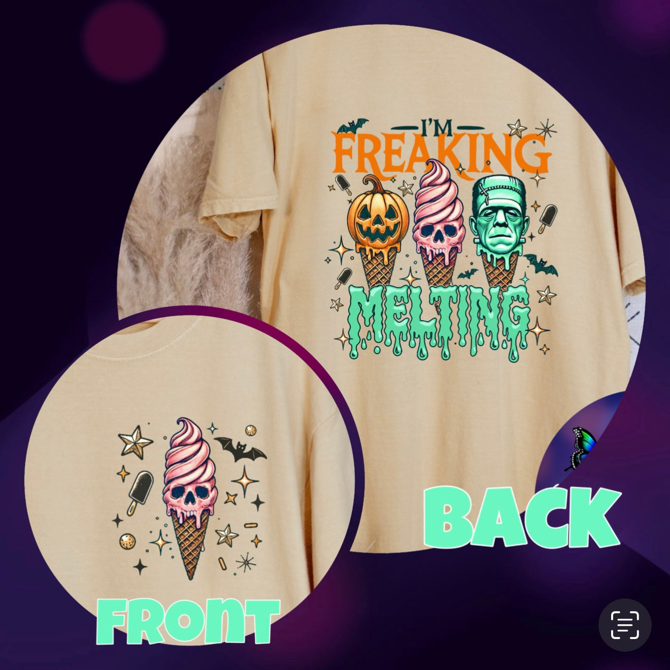 Im Freaking Melting Comfort Colors Shirts