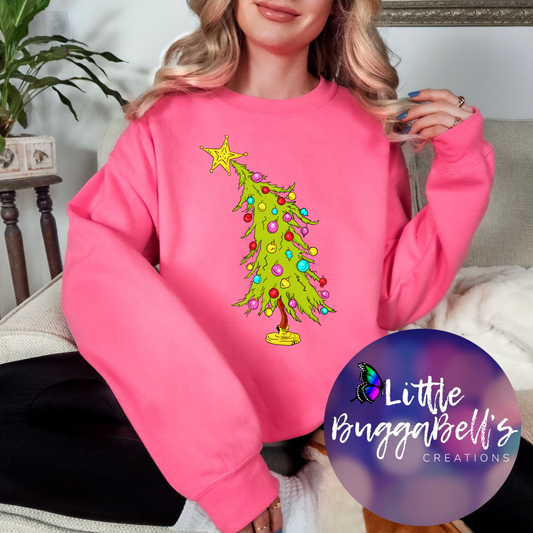 Tree Green Guy Sweater