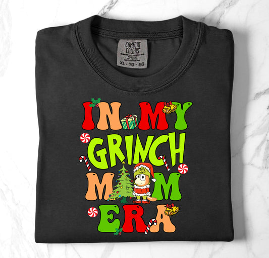 Comfort Colors Blue Dog Mom Green Guy Era TShirt