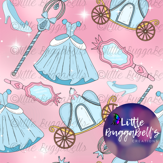 RTS Princess 40x50 fleece blanket (REP CODES ENCOURAGED)