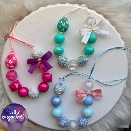 Spring Egg Adjustable Necklace