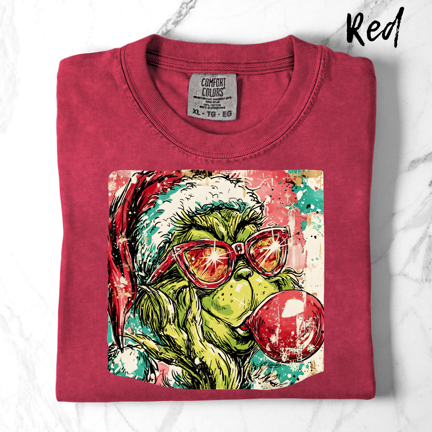 Comfort Colors Bubblegum Green Guy TShirt