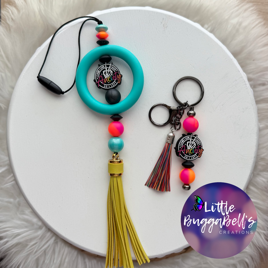 Had Anxiety and Left Car Charm and Keychain