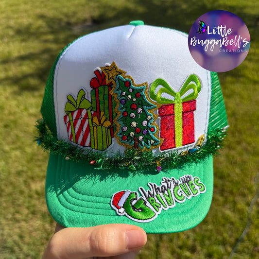 KIDS Green Guy Adjustable Trucker Hat