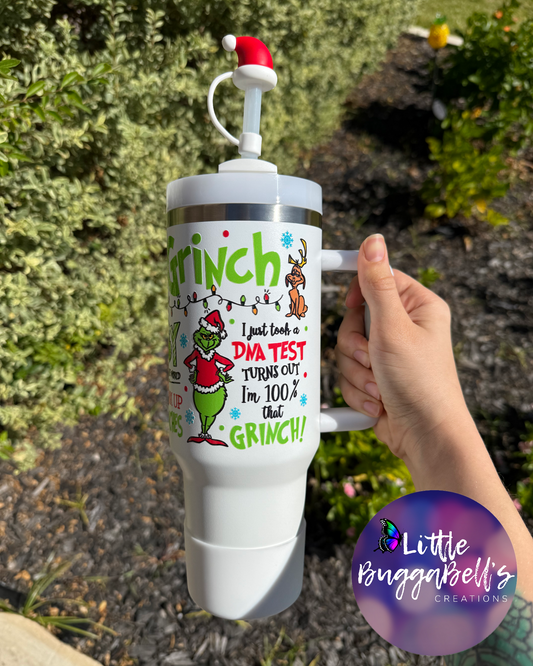 40 oz DUPE Green Guy Tumbler