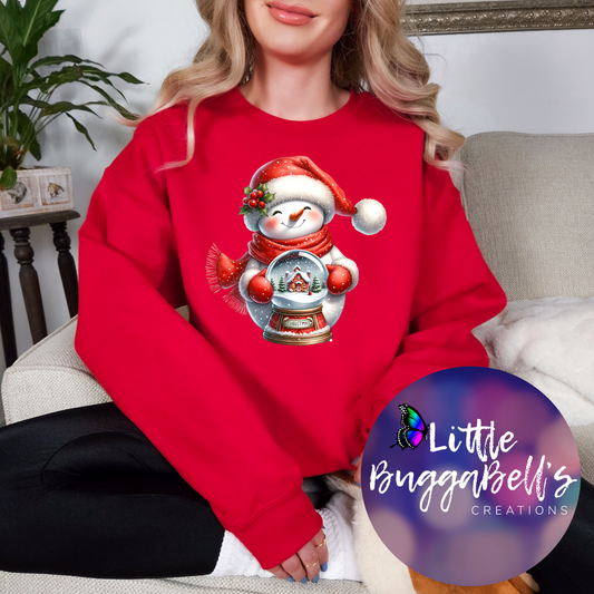 Snowglobe Snowman Sweater