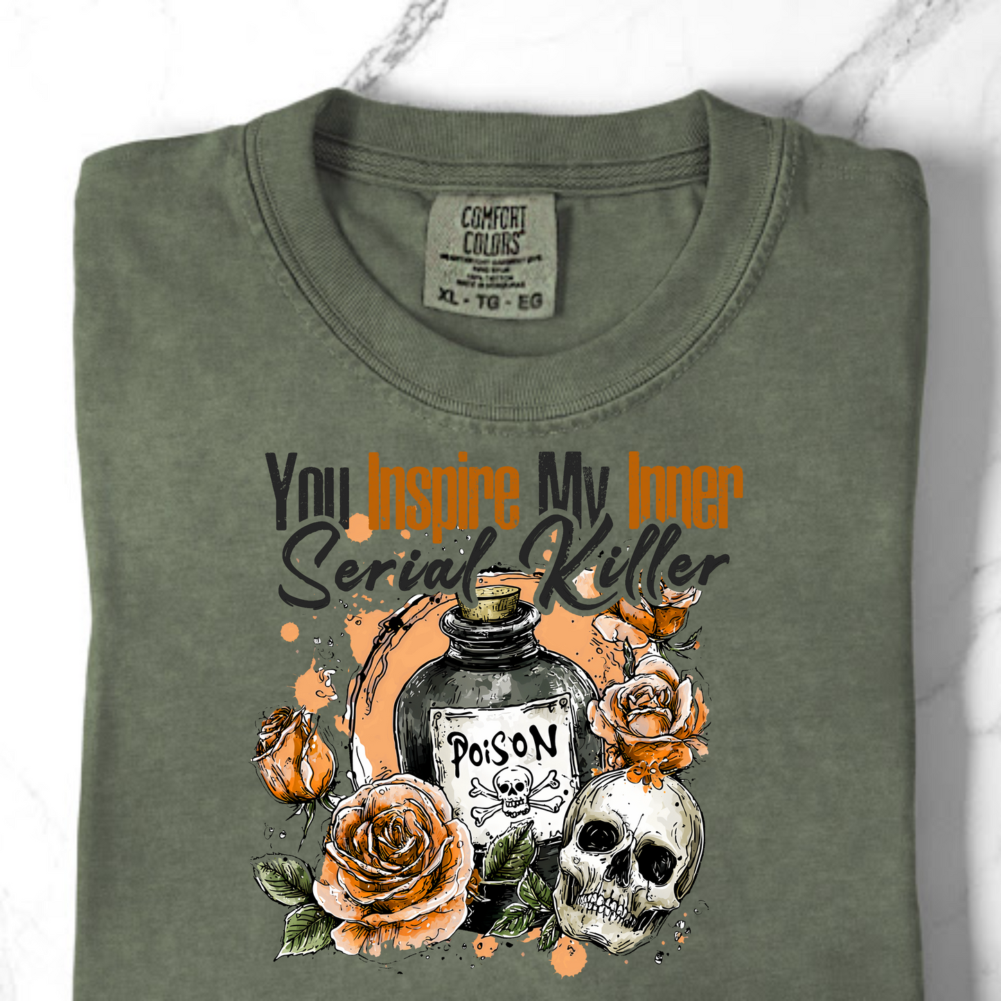 Inner Serial Killer Comfort Colors Shirts